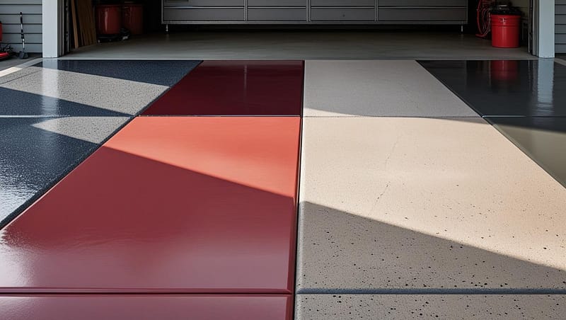 garage floor coatings customization options