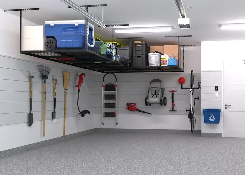 Overhead Storage in Garage